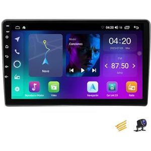 ZARAPLUS Android 14 Autoradio, navigatie, Bluetooth 2 DIN autoradio voor Opel Astra H 2004 ~ 2014 display, auto 9 inch multimedia-ondersteuning Carplay/Auto/DSP/RDS FM/stuurbediening, NF2