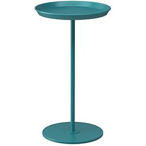 Prachtige ijzeren bank bijzettafel, kleurrijke salontafel in stijl, eenvoudige kleine ronde tafel, multifunctionele vrijetijdstafel (kleur: D, maat: 30X54CM)