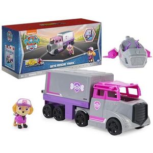 Paw Patrol, Big Truck puppy's, Skye veranderende speelgoedvrachtwagen met verzamelfiguur, actiefiguur, speelgoed voor kinderen vanaf 3 jaar