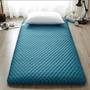 Tatami dikke Japanse stijl matras, ademende futon matras, grote matras, 3 cm dik (kleur: A, maat: 90 x 200 cm)