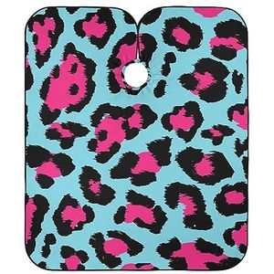 Kapper Cape Koe Print Zwart Bruin Salon Cape Professionele Haar Snijden Cape Unisex Kapsel Cape Voor Thuis Herbruikbare Kapper Accessoires 140x168cm