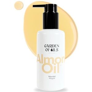 Bio amandelolie - Garden of Oils - Made in Germany - koudgeperste pure olie van amandelen (100 ml)