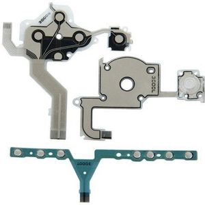 OSTENT Richting Kruis Knoop Linker Zeer belangrijke Volume Juiste Toetsenbord Flex Kabel Compatibel voor Sony PSP 3000