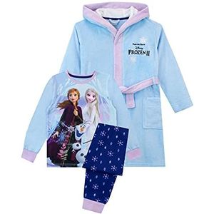 Disney Meisjes Badjassen Pyjama's Frozen Blauw 92