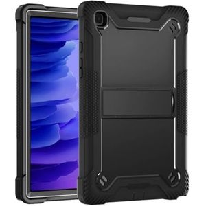 Case Geschikt for Samsung Galaxy Tab EEN 10.1 2019 SM-T510 T515 Zware Armor Shell Tablet TPU + PC Schokbestendige Stand Cover (Color : Black, Size : For Tab A 10.1 t510 t515)