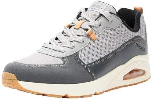 Skechers, Heren, Schoenen, Grijs, Maat: 40 EU