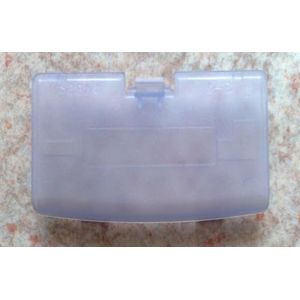 Batterij Achterdeur Cover Case voor Gameboy Advance GBA Vervanging Helder Paars