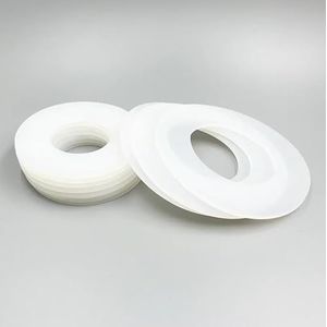 Vlakke Fiberring 1 Inch Normaal (30 x 24 x 2 mm) – Set van 100 – Tot 180 °C – Voor Sanitair- en Verwarmingsinstallaties