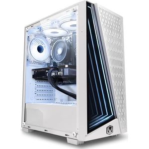 Vibox V-251 Gaming PC Wit • AMD Ryzen 5 5500 4,1 GHz • Nvidia RTX 5060 Ti 8 GB • 16 GB RAM • 1 TB SSD • Windows 11 • WiFi