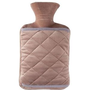 Warmwaterkruik 1 stuk 1000 ml warmwaterzak warmwaterkruik dikke warmwaterkruik winter warm waterzak hand voeten warmer waterfles warmwaterzak (alleen stoffen cover-01)