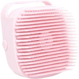 Badsponzen for volwassenen, badspons, mesh poef badspons, schuim Loofah spons (Size : Pink)
