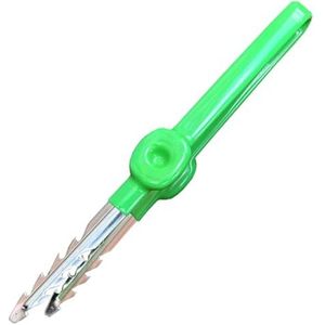 Plantenpincet 7,5 inch roestvrij staal zaagtand tuinpincet met antislip grip handheld professioneel tuingereedschap voor het planten van zaden, onkruid trekken en meer tuinieren voor het planten van