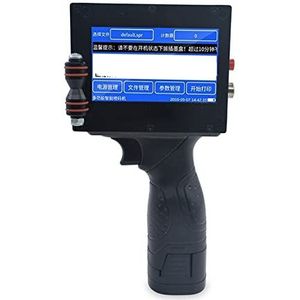 Handheld Inkjet -printer Sneldrogend inktcartridge Handheld Smart Inkjet Printer Verpakkingsdoos Productiedatum Coderingsmachine Automatische markering Snel afdrukken zonder vertraging