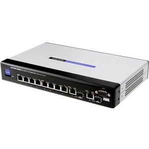 Cisco Small Business SRW208MP-EU 8-port 10/100 switch 2xGB MaxPowerPoE