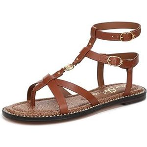 Sam Edelman platte sandaal tiener dames, Rijke cognac, 35 EU