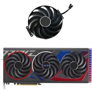 7PIN FD10015M12D RTX4070 TI GPU-ventilator voor ASUS voor GeForce RTX 4070 4070Ti ROG STRIX OC grafische kaartkoelventilator(A-Fan)