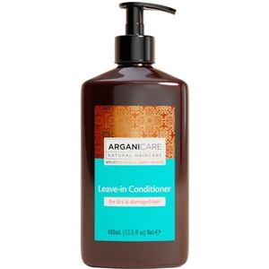 Arganicare | Argan-serie | beschermende vochtinbrengende verzorging zonder uitspoelen | met biologische arganolie | droog en beschadigd haar | versterkt het haar | soepelheid en glans | brengt kracht