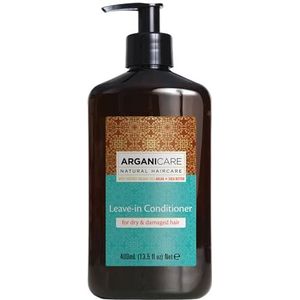 Arganicare | Argan-serie | beschermende vochtinbrengende verzorging zonder uitspoelen | met biologische arganolie | droog en beschadigd haar | versterkt het haar | soepelheid en glans | brengt kracht