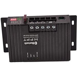 Zonne-laadregelaar, 12v 25a SMART SOLAR -LADING CONTROLLER Dual Battery MPPT Zonne -regulator met buletooth for RV Regelgeverscontroller(12V25A controller)