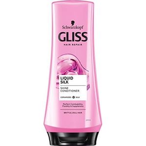 Schwarzkopf Gliss Liquid Silk conditioner voor mat en broos haar 200ml