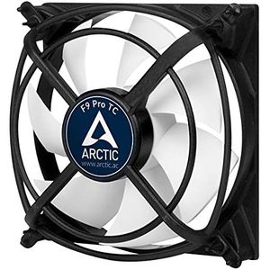 ARCTIC F9 Pro TC Computer behuizing Ventilator 9,2 cm Zwart, Wit
