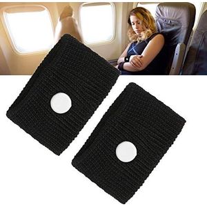 Acupressuurarmband - Zwart - Elastische Armband voor Stimulatie van Acupressuurpunten