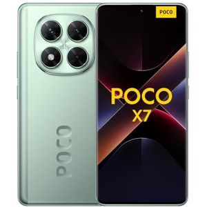 Xiaomi POCO X7 smartphone, 12+512GB, groen, 50MP hoofdcamera met OIS, 5110mAh batterij, IP68 (geen oplader inbegrepen), 2 jaar garantie