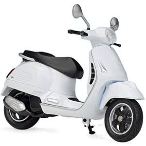 Voor Vespa PX GTS 125CC 946 1:18 Statische Gegoten Auto's Collectibles Hobbyisten Motorfiets Modellen Speelgoed Romeinse Vakantie Collectie Motorfiets modellen (Color : GTS 125CC White, Size : S)