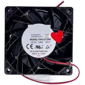 Voor Delta Electronics THA1212BE DC 12V 6.50A 120x120x38mm 2-draads serverkoelventilator