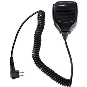 Retevis - Tweeweg Radio - Handheld Luidspreker Microfoon - 1 Stuk - Kunststof