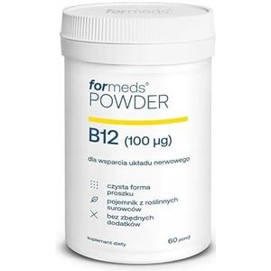 Formeds - Poeder B12 - 100 mcg - 48 g - Multivitaminen