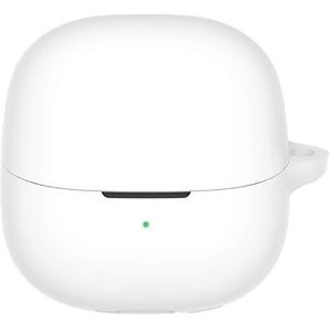 Voor Xiaomi buds 5 hoofdtelefoon case Siliconen hoesje Drop-proof en stofdichte hoofdtelefoon case (Wit)