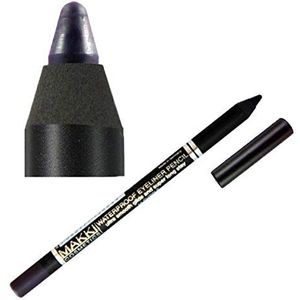 Makki Waterdichte eyeliner Ultra licht glijdende lange grip 14 paars violet