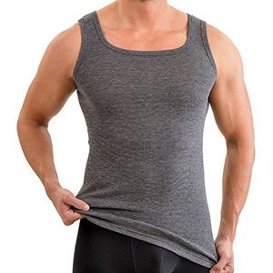HERMKO 1663025 heren tanktop met brede bandjes