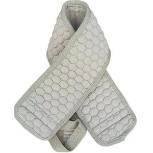 Badsponzen for volwassenen, badspons, mesh poef badspons, schuim Loofah spons (Size : White)