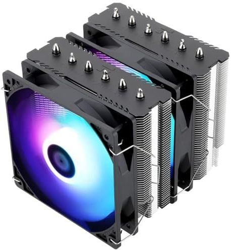 Thermalright Peerless Assassin 120 SE ARGB CPU-luchtkoeler, 6 warmtepijpen, aluminium koelplaat, voor Intel 1700/115X/1200, AMD AM4/AM5, PA120-SE-ARGB