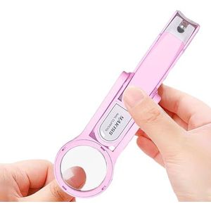 Aidong vingernagelknipper voor ouderen, teennagelknipper met nagelknipper | manicure-accessoire voor volwassenen voor salon, massagesalon, thuis, reizen, zakenreis