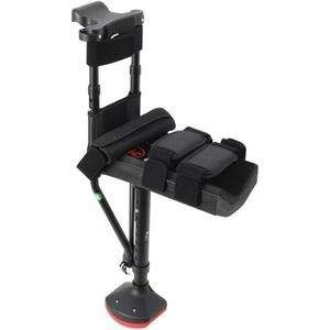 Universele Enkelpoots Telescopische Rollator, Handsfree Kniekrukken, In Hoogte Verstelbare Linker-/rechterknierollator