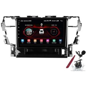 Android 15 Autoradio voor T-oyota Alphard (2015-2020) 9 inch 2K Touchscreen 2000 * 1200 Android Head Unit Multimedia Speler met Carplay GPS Navi BT 5G WiFi DSP SWC,K6 pro