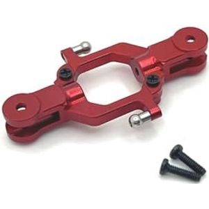 For WLtoys XK K127 Metalen Rotor Head Blade Clamp Blade Clip RC Afstandsbediening Helikopter Upgrade Onderdelen Accessoires(Blade Clamp Red)