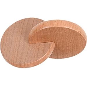 Montessori Rammelaar - Smooth Montessori Baby Grip Toy Houten zintuiglijk speelgoed voor peuters | Montessori Wood Baby Pasgeboren Speelgoed voor Baby Peuter Jongens en Meisjes Geschenken Delr