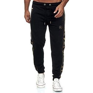 Redbridge Joggingbroek voor heren, joggingbroek, sweatpants, R-logo, premium, zwart, XXL