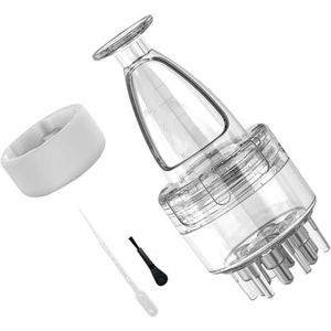 Yhsioaklo Oliekam Applicator - Multifunctionele Haarolie Hoofdhuid Applicator | Draagbare Haar Hoofdhuid Massager | Ideaal Olie Tool voor Haaroliën | Perfect voor het voeden en stimuleren van de