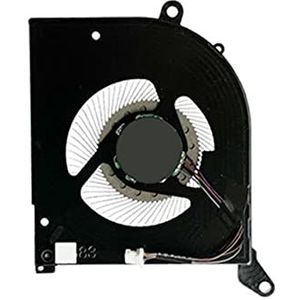 Laptop CPU koelventilator Voor For MSI For WS66 Zwart