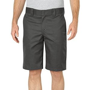 Dickies Heren 11 Inch Relaxed-Fit Stretch-Twill Work Short, Gravel Grijs V1, 44