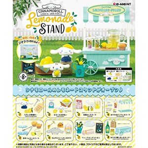 【MINIESCAPES】RE-MENT Miniaturen Japanse Petite Sample Series Sanrio-personages Cinnamoroll limonade standaard volledige set 8 stuks complete doos poppenhuismeubels