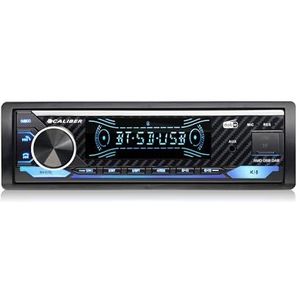 Caliber Autoradio Bluetooth 1DIN, DAB+/FM Tuner, 4x100W, USB/Micro SD, 2.1A Laadfunctie, Aux-in, Handsfree bellen, Externe Microfoon, RCA-uitgang, Lichtshow, MP3/WMA/APE/FLAC/AAC