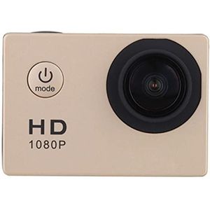 Onderwatercamera Sport Outdoor Mini Camera Waterdichte Cam Screen Action Camera Kleur Waterbestendig Video Surveillance(Size:Camera Add 32GB Card,Color:Gold)