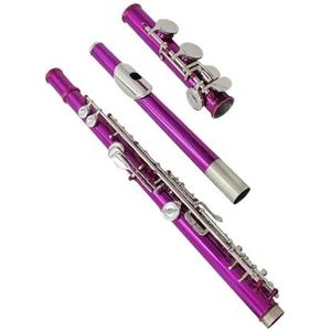 Instrument fluit 16 Gaten C Sleutel Gesloten Gat Open Gat Fluit Kleurrijke Witte Roos Roze Fluit Professionele Prestaties Voor Volwassenen