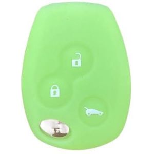 Sleutelbehuizing Siliconen Autosleutel Shell Cover Case Protector Houder Huid Voor Stofdoek Voor Logan Voor Fluence Voor Clio Voor Vivaro 3 Knop Sleutel Autosleutelhoesje(7)